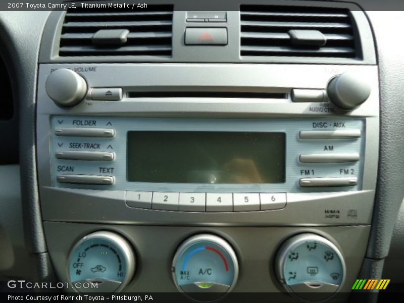 Titanium Metallic / Ash 2007 Toyota Camry LE