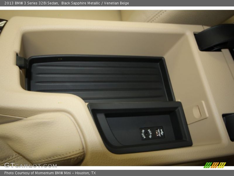 Black Sapphire Metallic / Venetian Beige 2013 BMW 3 Series 328i Sedan