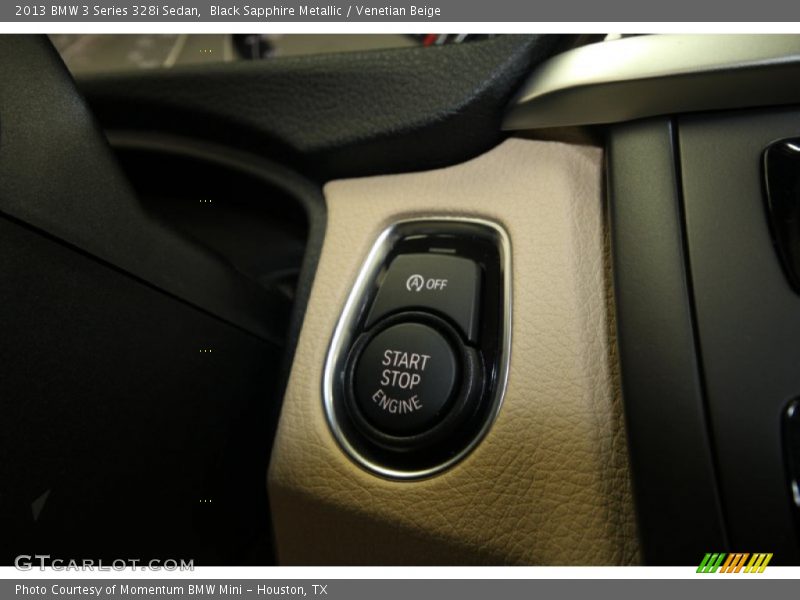 Black Sapphire Metallic / Venetian Beige 2013 BMW 3 Series 328i Sedan