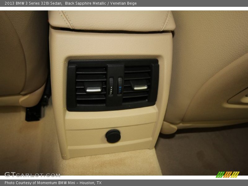 Black Sapphire Metallic / Venetian Beige 2013 BMW 3 Series 328i Sedan