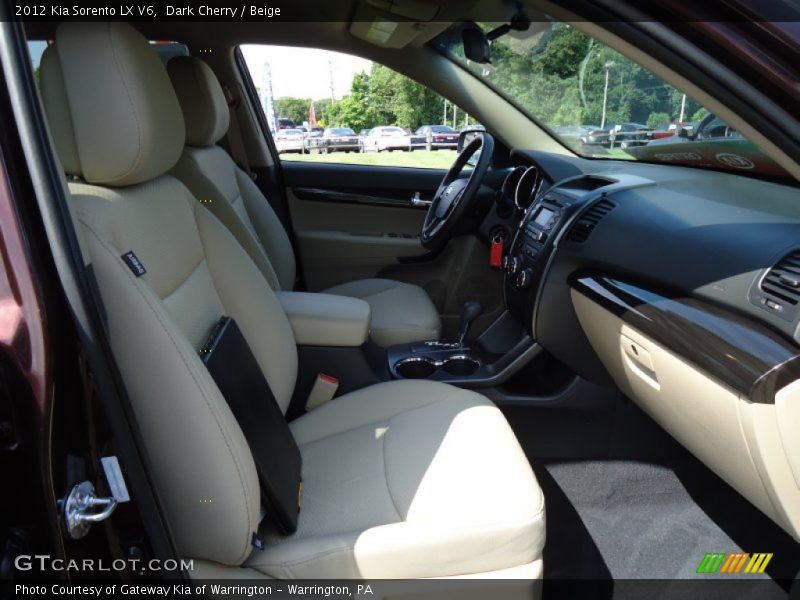 Dark Cherry / Beige 2012 Kia Sorento LX V6
