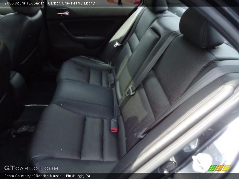 Carbon Gray Pearl / Ebony 2005 Acura TSX Sedan