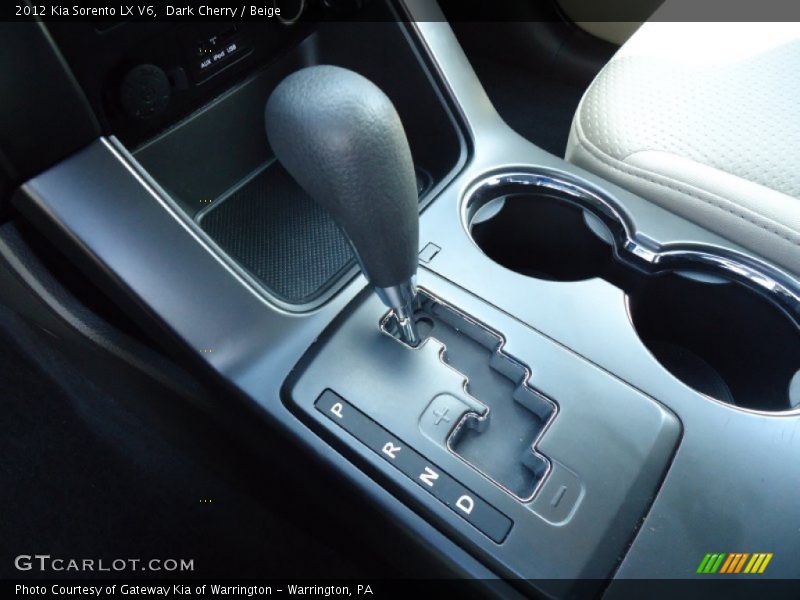 Dark Cherry / Beige 2012 Kia Sorento LX V6