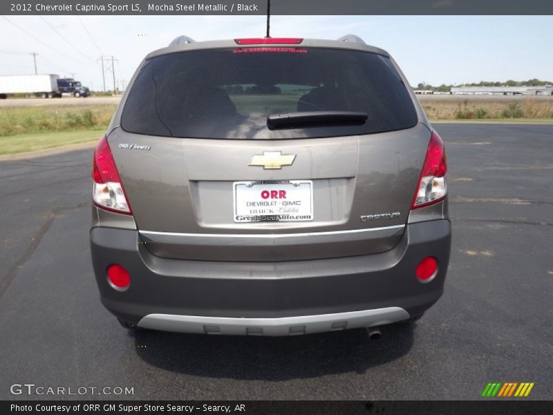 Mocha Steel Metallic / Black 2012 Chevrolet Captiva Sport LS