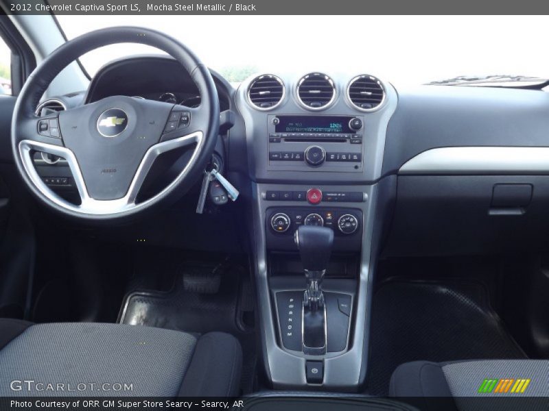 Dashboard of 2012 Captiva Sport LS