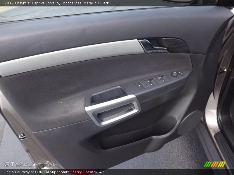 Mocha Steel Metallic / Black 2012 Chevrolet Captiva Sport LS