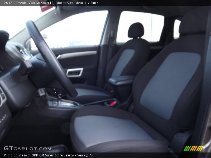 Mocha Steel Metallic / Black 2012 Chevrolet Captiva Sport LS