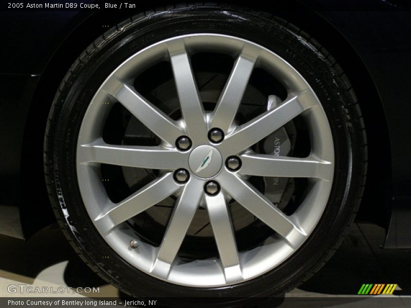 Blue / Tan 2005 Aston Martin DB9 Coupe