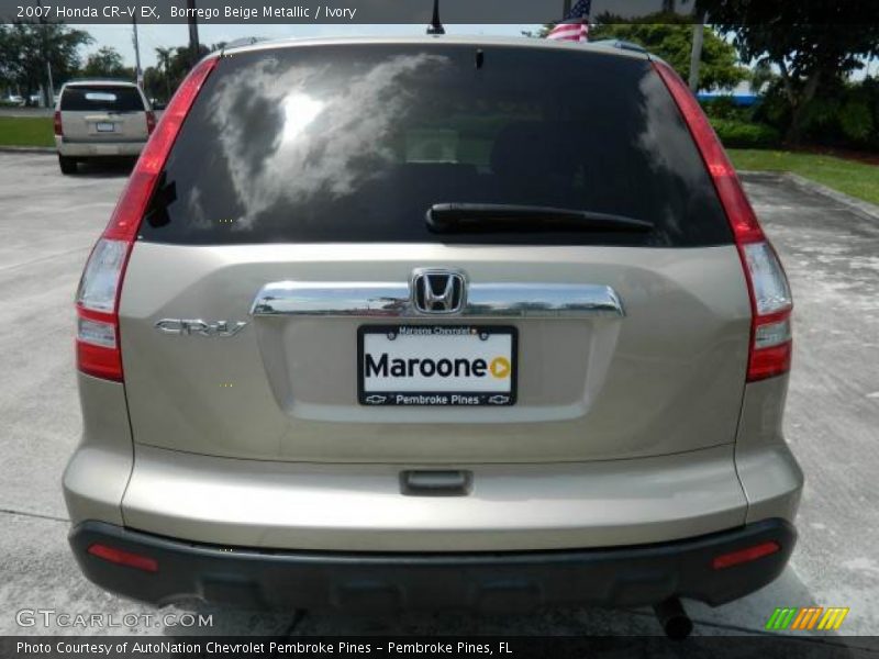 Borrego Beige Metallic / Ivory 2007 Honda CR-V EX