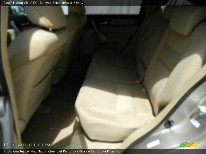 Borrego Beige Metallic / Ivory 2007 Honda CR-V EX