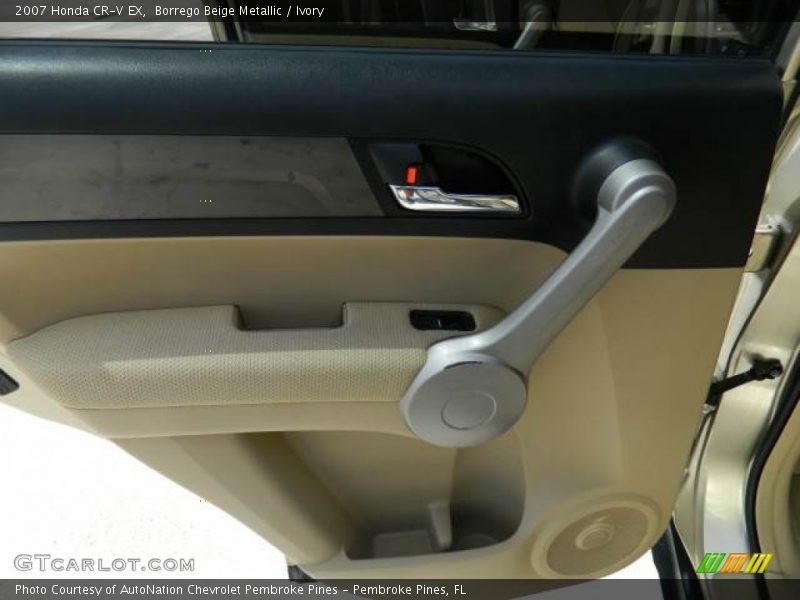 Borrego Beige Metallic / Ivory 2007 Honda CR-V EX
