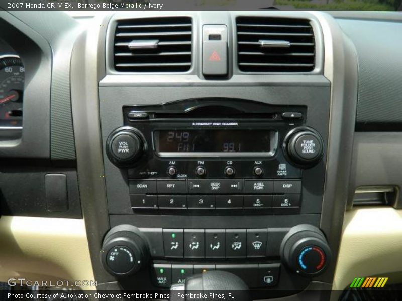 Borrego Beige Metallic / Ivory 2007 Honda CR-V EX