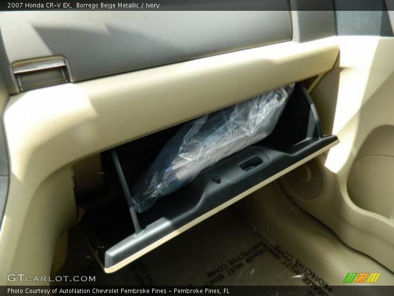 Borrego Beige Metallic / Ivory 2007 Honda CR-V EX