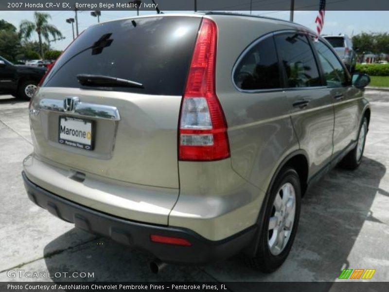 Borrego Beige Metallic / Ivory 2007 Honda CR-V EX