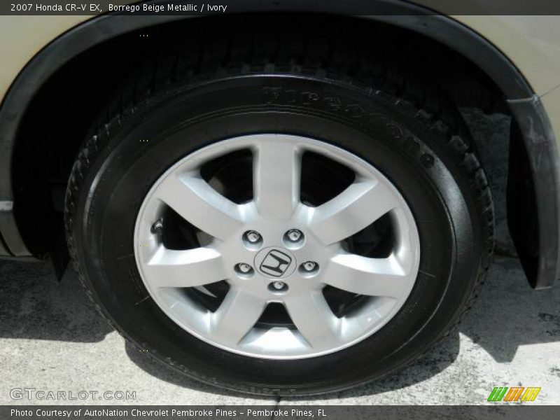 Borrego Beige Metallic / Ivory 2007 Honda CR-V EX