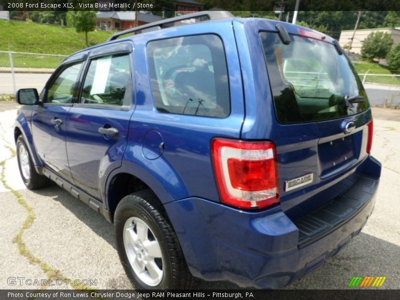 Vista Blue Metallic / Stone 2008 Ford Escape XLS