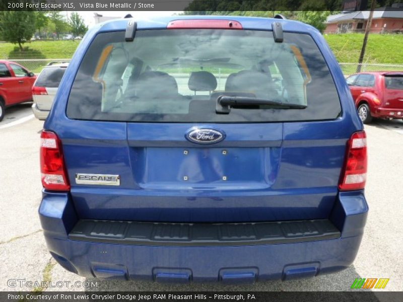 Vista Blue Metallic / Stone 2008 Ford Escape XLS