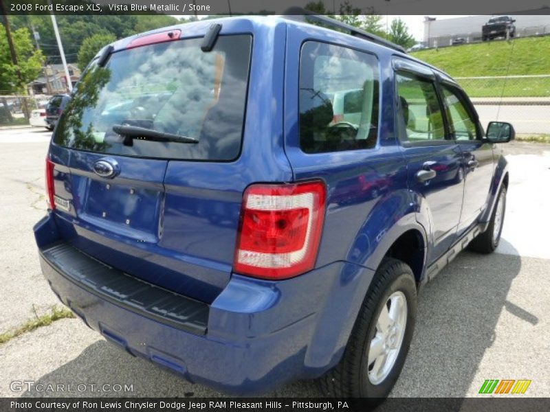 Vista Blue Metallic / Stone 2008 Ford Escape XLS