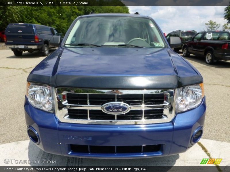 Vista Blue Metallic / Stone 2008 Ford Escape XLS