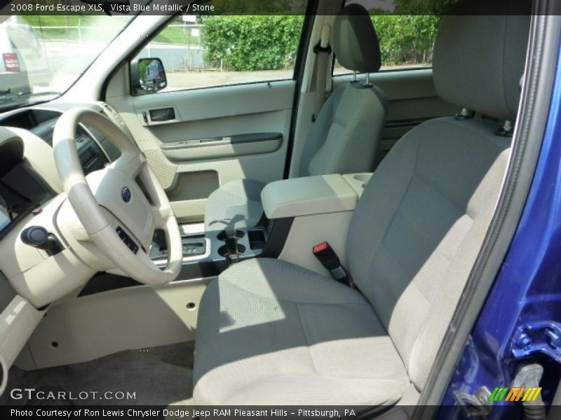 Vista Blue Metallic / Stone 2008 Ford Escape XLS