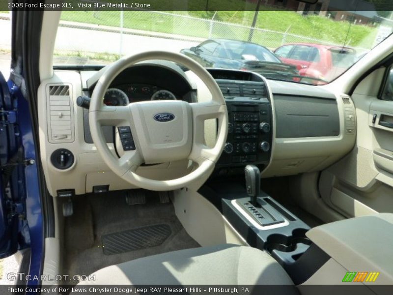 Vista Blue Metallic / Stone 2008 Ford Escape XLS