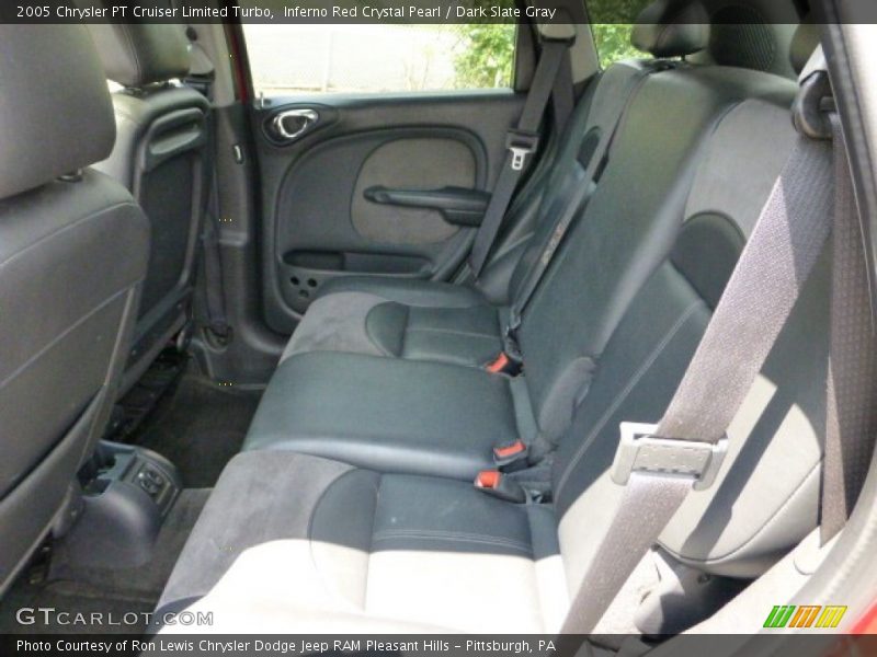 Rear Seat of 2005 PT Cruiser Limited Turbo