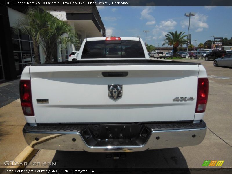 Bright White / Dark Slate 2010 Dodge Ram 2500 Laramie Crew Cab 4x4