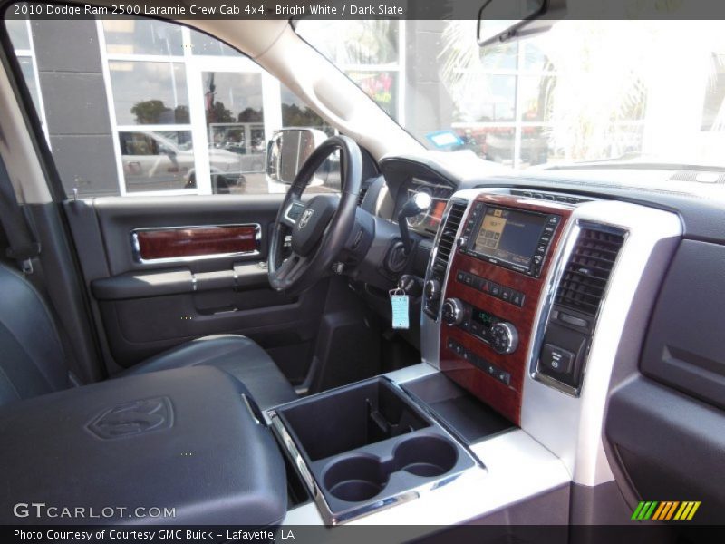Bright White / Dark Slate 2010 Dodge Ram 2500 Laramie Crew Cab 4x4