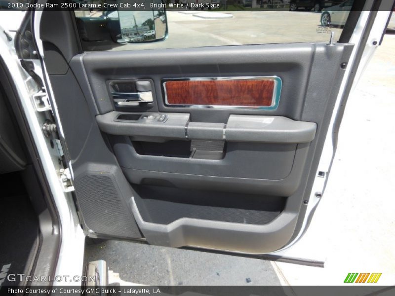 Bright White / Dark Slate 2010 Dodge Ram 2500 Laramie Crew Cab 4x4