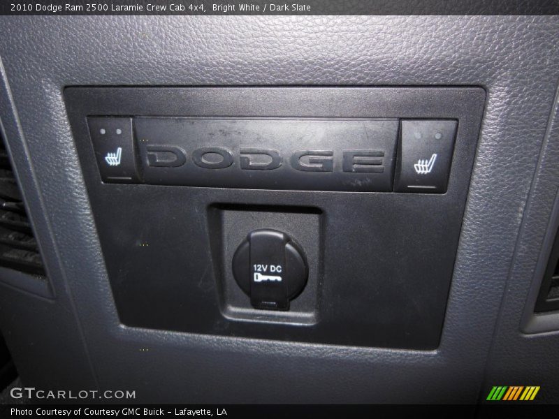 Bright White / Dark Slate 2010 Dodge Ram 2500 Laramie Crew Cab 4x4