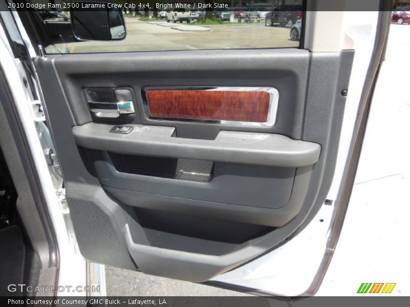 Bright White / Dark Slate 2010 Dodge Ram 2500 Laramie Crew Cab 4x4