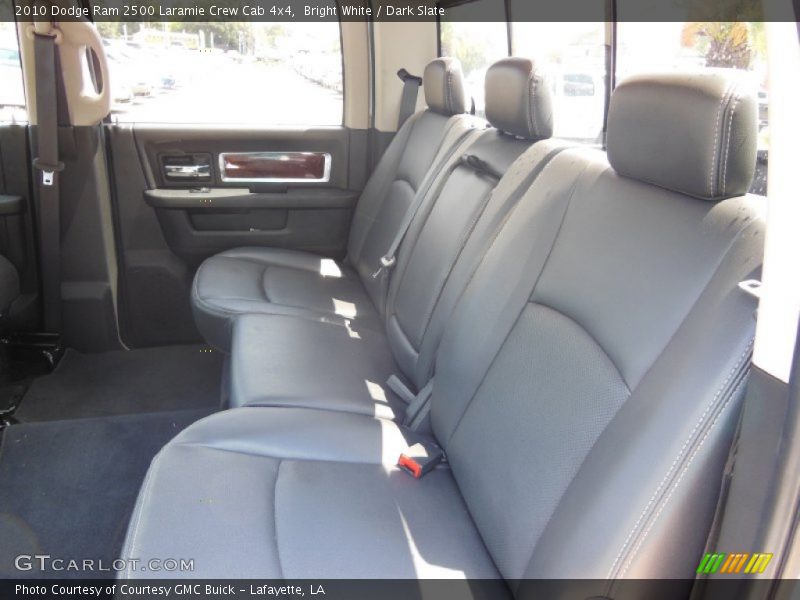 Bright White / Dark Slate 2010 Dodge Ram 2500 Laramie Crew Cab 4x4