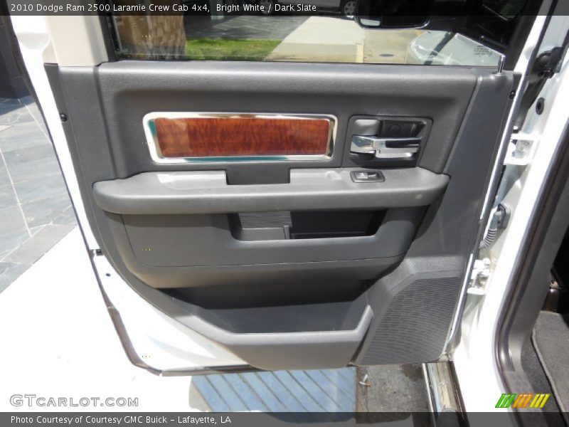 Bright White / Dark Slate 2010 Dodge Ram 2500 Laramie Crew Cab 4x4
