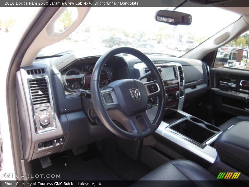 Bright White / Dark Slate 2010 Dodge Ram 2500 Laramie Crew Cab 4x4