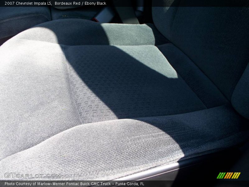 Bordeaux Red / Ebony Black 2007 Chevrolet Impala LS