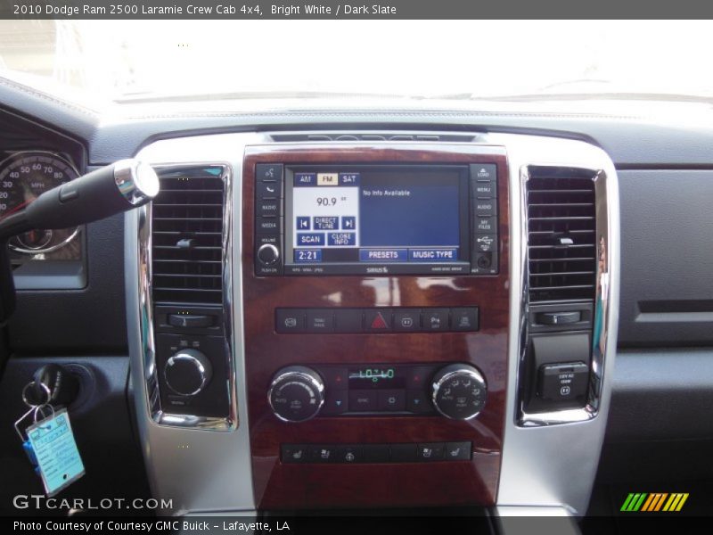 Bright White / Dark Slate 2010 Dodge Ram 2500 Laramie Crew Cab 4x4