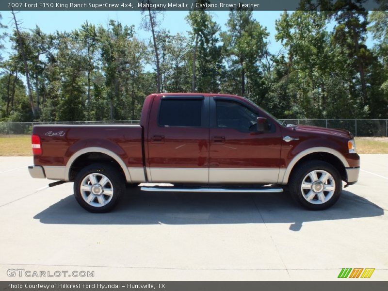 Mahogany Metallic / Castano Brown Leather 2007 Ford F150 King Ranch SuperCrew 4x4