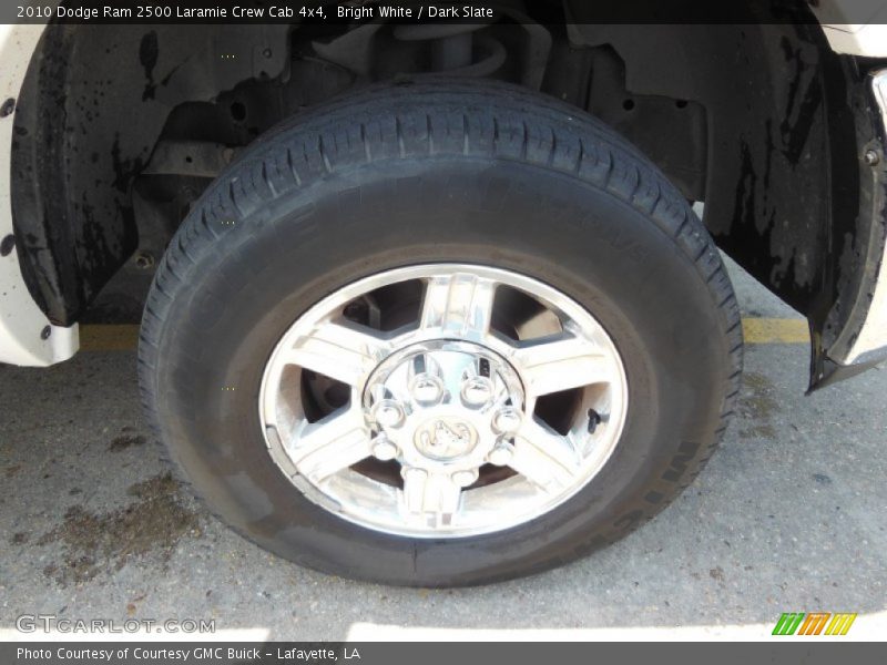 Bright White / Dark Slate 2010 Dodge Ram 2500 Laramie Crew Cab 4x4