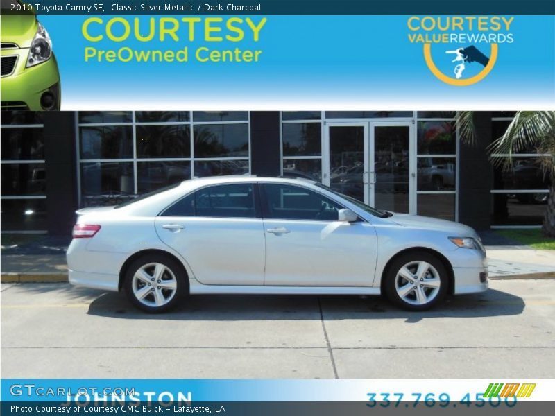 Classic Silver Metallic / Dark Charcoal 2010 Toyota Camry SE