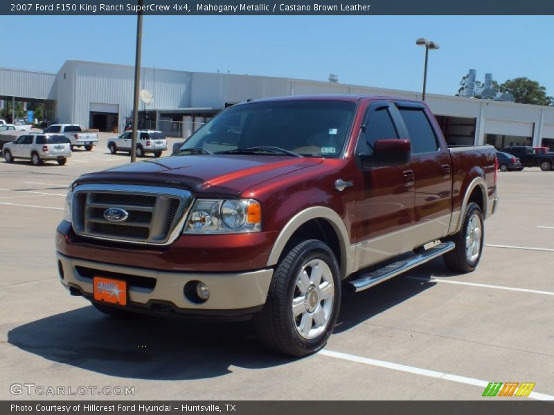 Mahogany Metallic / Castano Brown Leather 2007 Ford F150 King Ranch SuperCrew 4x4