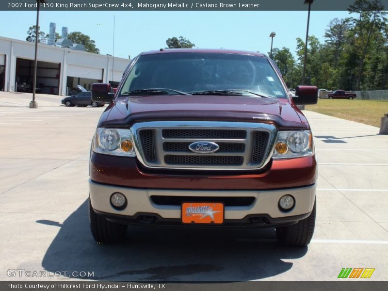 Mahogany Metallic / Castano Brown Leather 2007 Ford F150 King Ranch SuperCrew 4x4