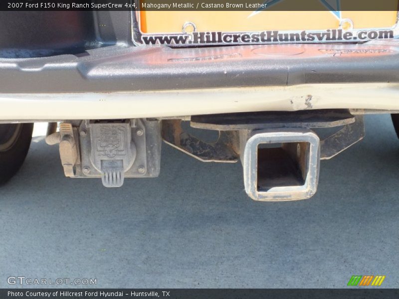 Mahogany Metallic / Castano Brown Leather 2007 Ford F150 King Ranch SuperCrew 4x4