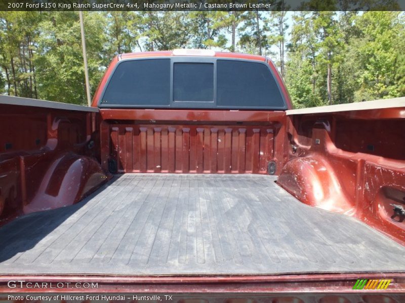 Mahogany Metallic / Castano Brown Leather 2007 Ford F150 King Ranch SuperCrew 4x4