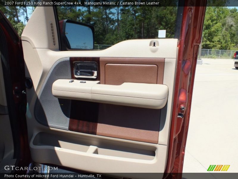 Mahogany Metallic / Castano Brown Leather 2007 Ford F150 King Ranch SuperCrew 4x4