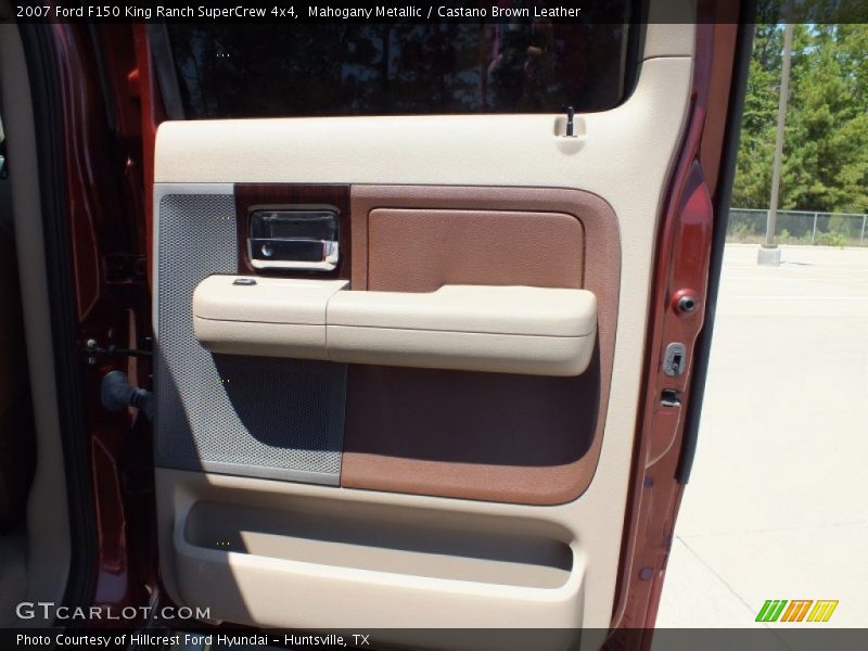 Mahogany Metallic / Castano Brown Leather 2007 Ford F150 King Ranch SuperCrew 4x4