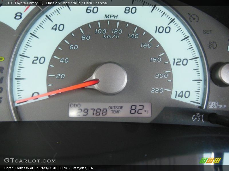 Classic Silver Metallic / Dark Charcoal 2010 Toyota Camry SE