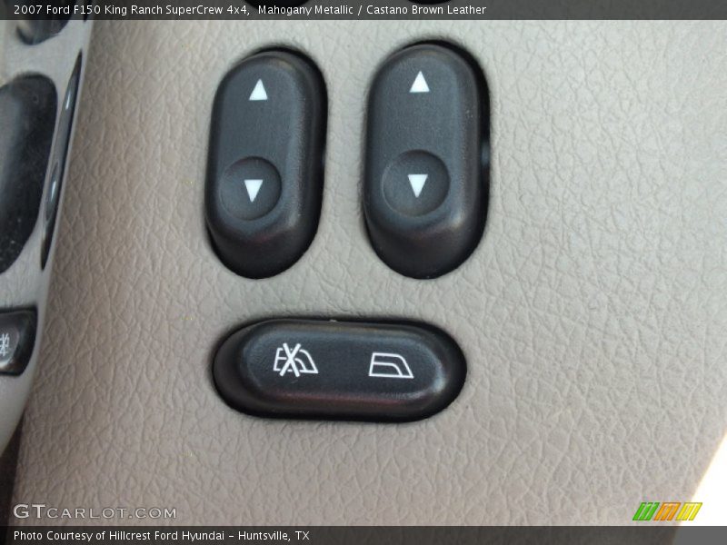 Mahogany Metallic / Castano Brown Leather 2007 Ford F150 King Ranch SuperCrew 4x4