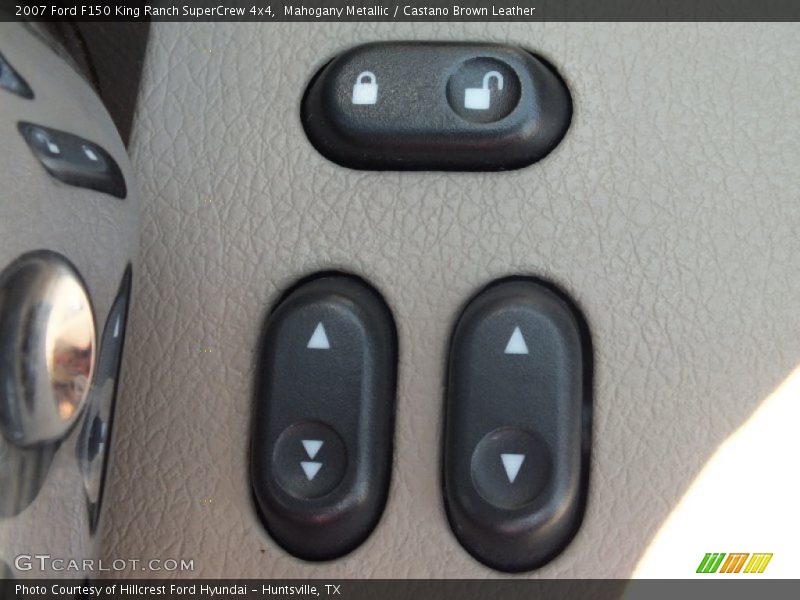 Mahogany Metallic / Castano Brown Leather 2007 Ford F150 King Ranch SuperCrew 4x4