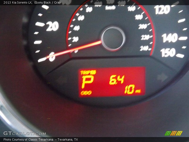 Ebony Black / Gray 2013 Kia Sorento LX