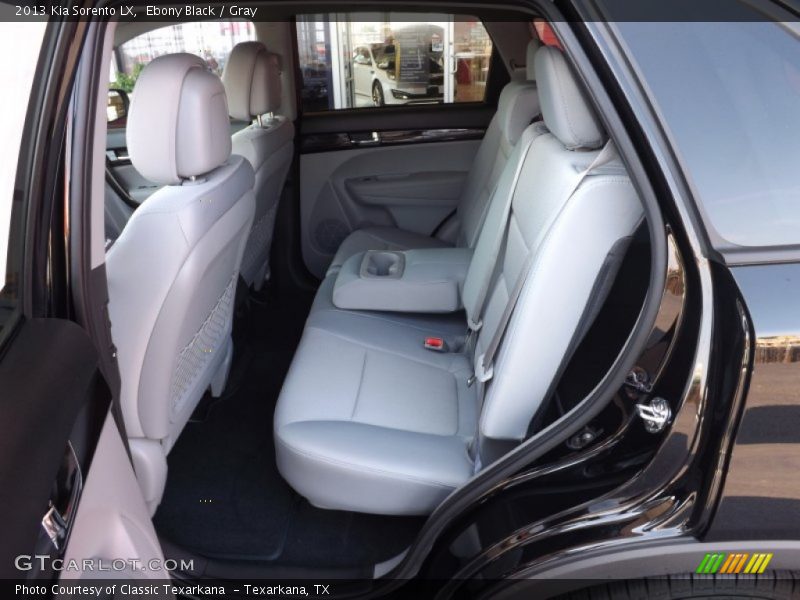 Ebony Black / Gray 2013 Kia Sorento LX